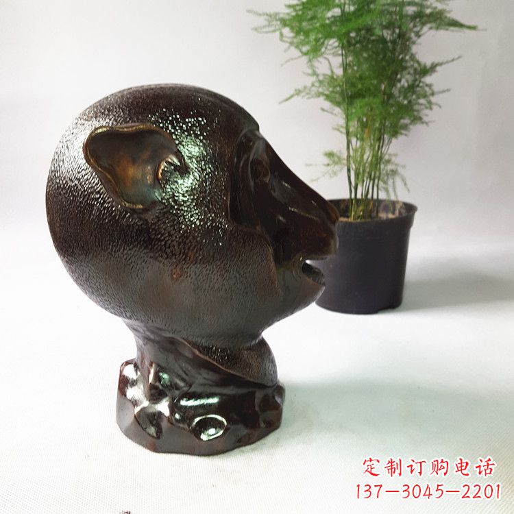 江西中领雕塑:精美艺术品——猴年生肖铜兽雕塑