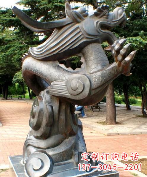 江西高品质十二生肖铜雕龙