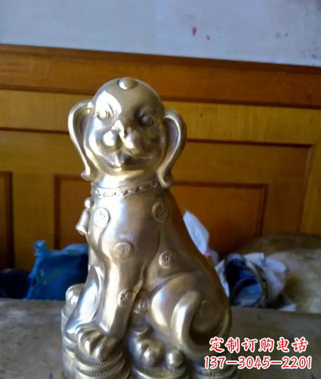 江西十二生肖招财不锈钢动物雕塑