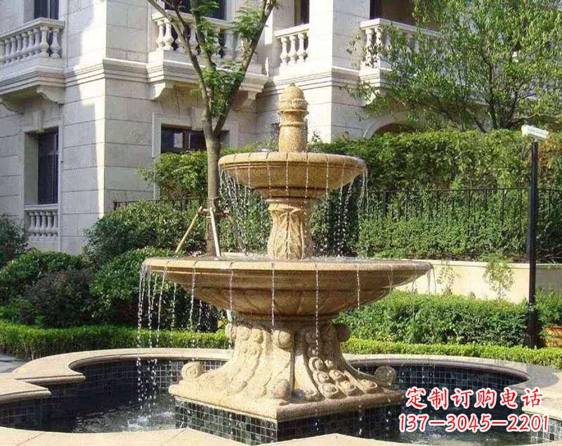 江西美轮美奂的喷泉雕塑