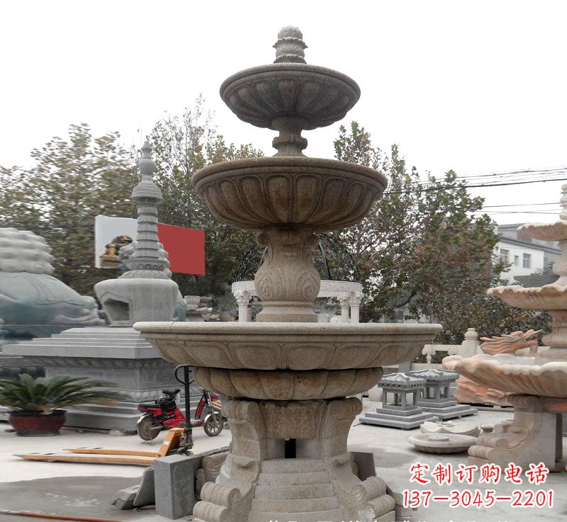 江西钵式喷泉雕塑,精美装饰您的家园