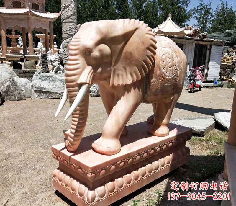 江西精美大象櫈,领雕工艺独特