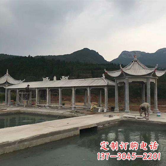 江西多功能石雕长廊雕塑