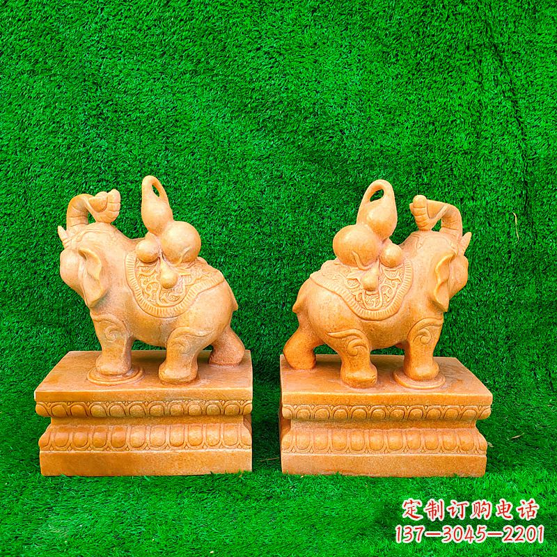 江西精美大象雕塑,点缀美好家园