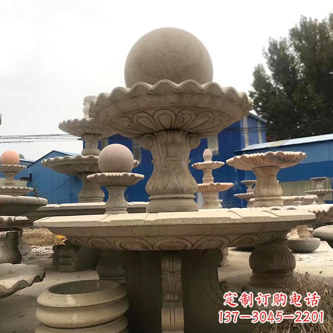 江西石雕风水球雕塑