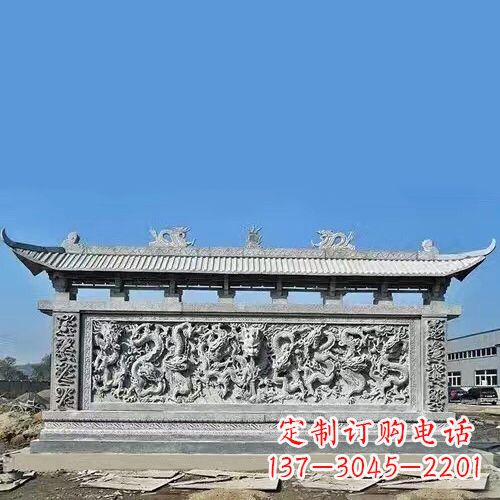 江西石雕浮雕影壁塑——高雅时尚的室内艺术装饰