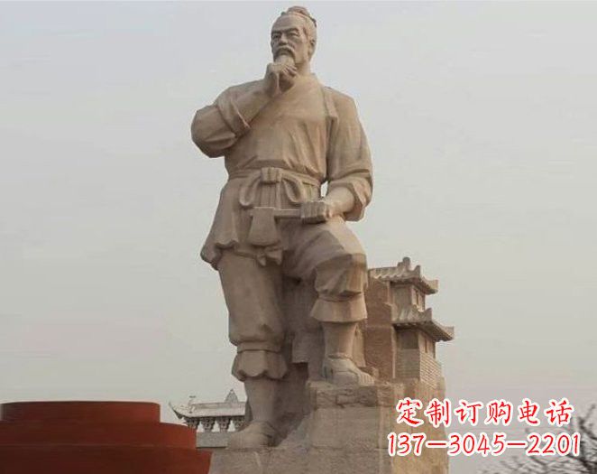 江西石雕古代名人鲁班