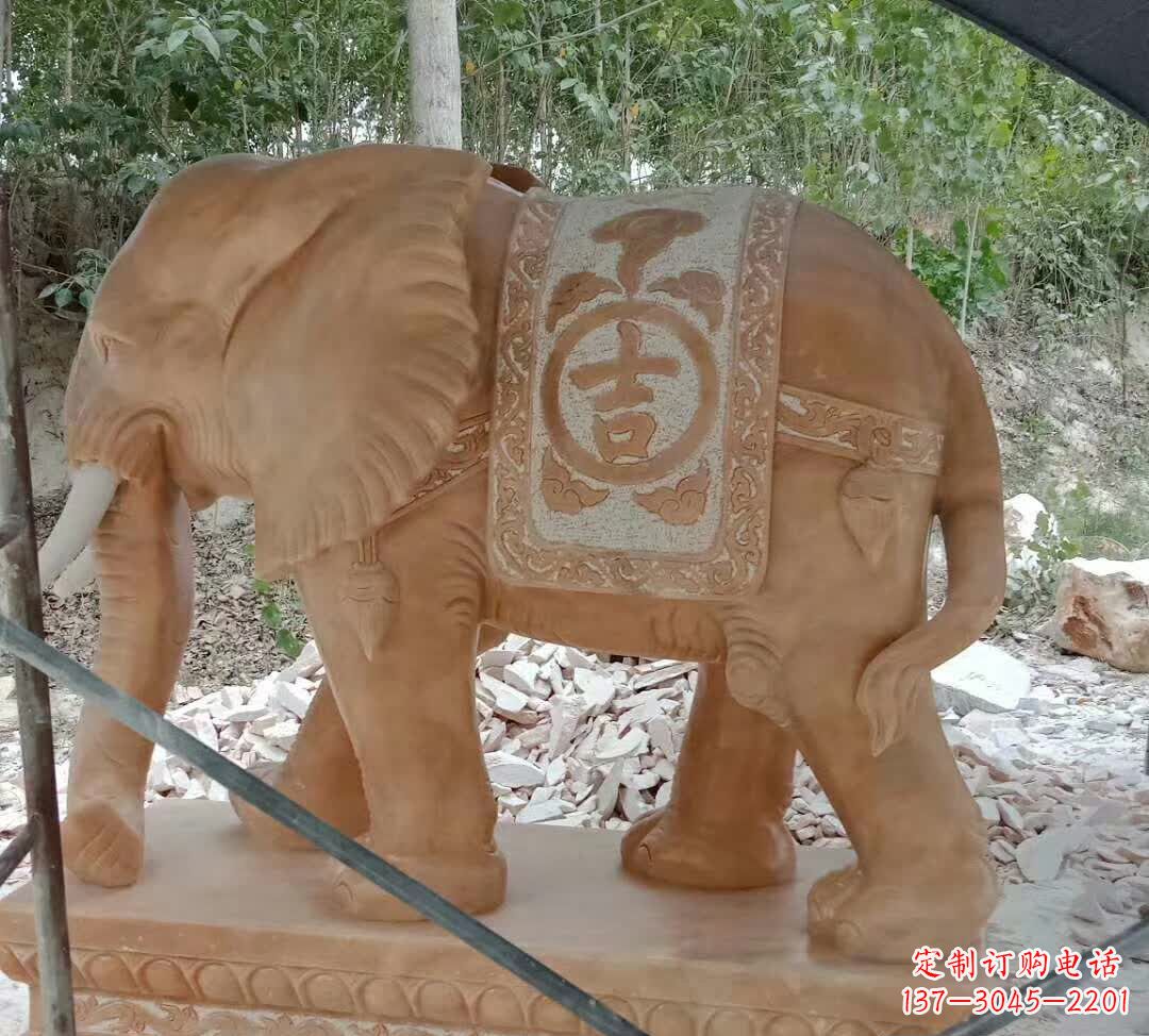 江西美观高雅的吉祥大象雕塑