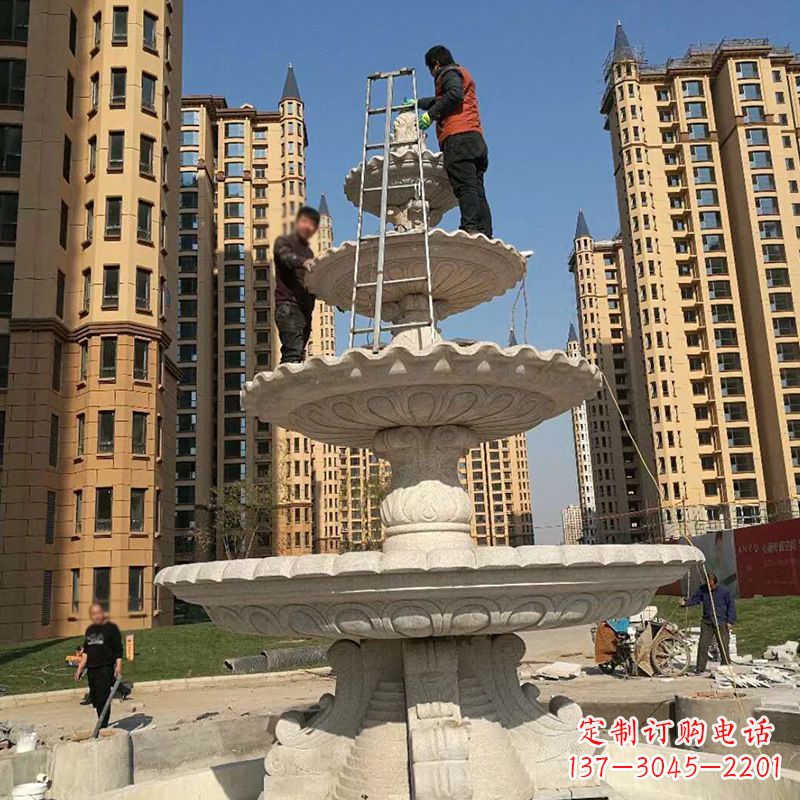 江西欣赏经典,九龙喷泉雕塑