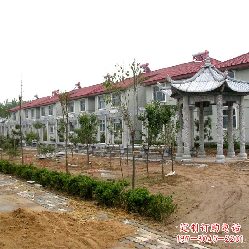 江西石雕凉亭花架小气园林建筑构件