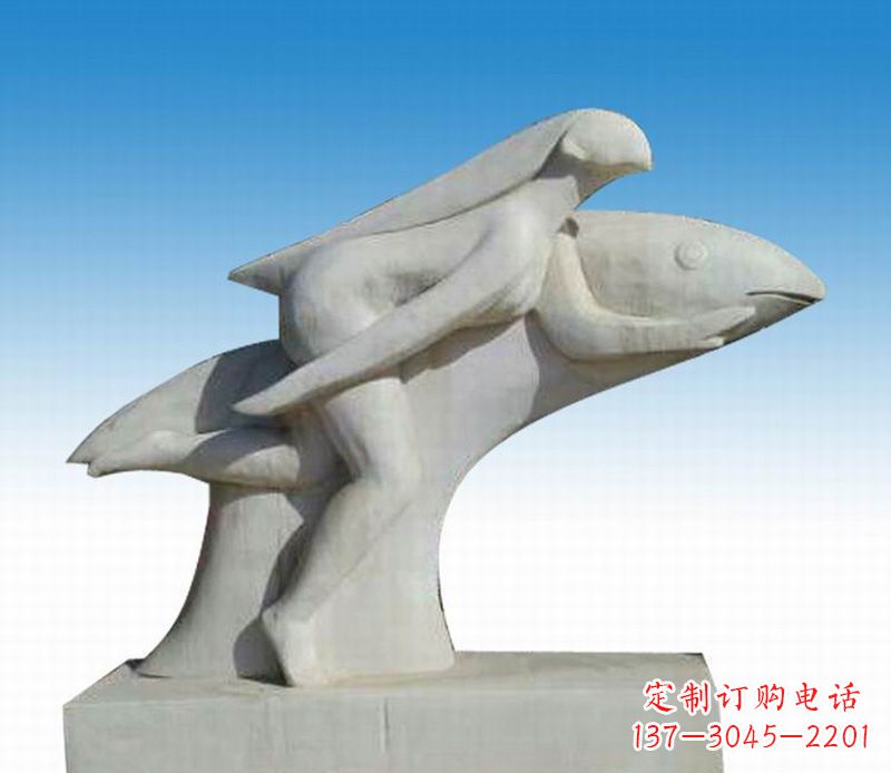 江西中领雕塑海豚雕塑,让你的公园变得出众!
