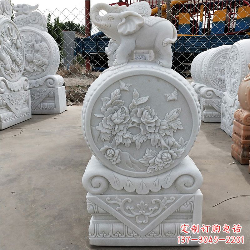 江西精美门墩雕塑,增添独特气质