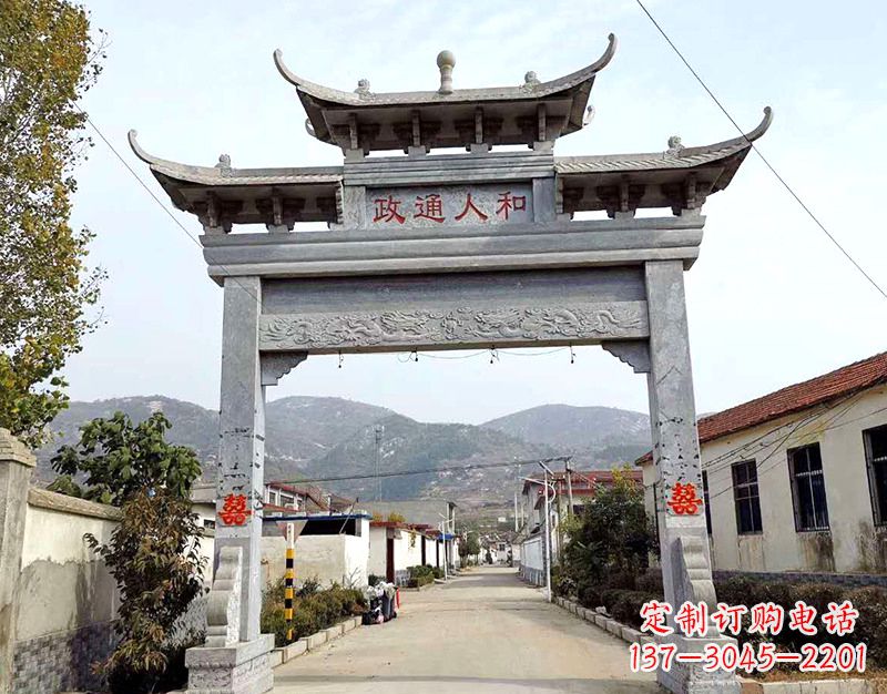 江西全球领先的石雕牌楼雕塑定制服务
