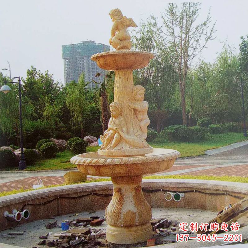 江西石雕喷泉龙头——美观优雅的水景定制