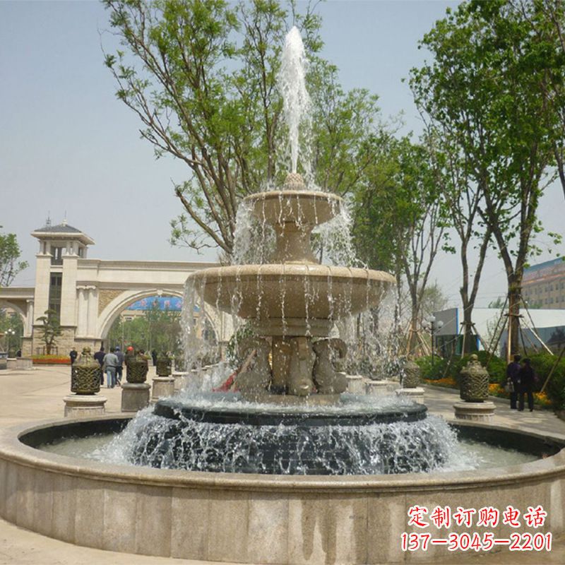 江西石雕音乐喷泉