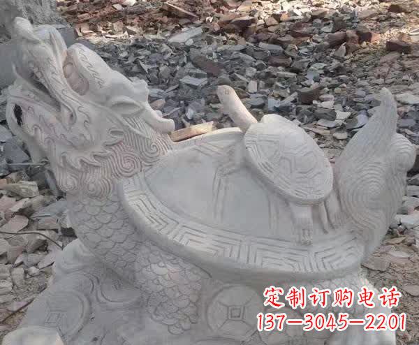 江西石雕招财神兽龙龟