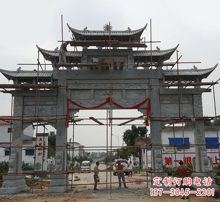江西石牌坊雕塑