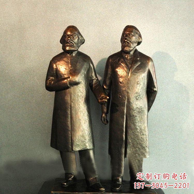 江西世纪伟人马克思和恩格斯雕塑