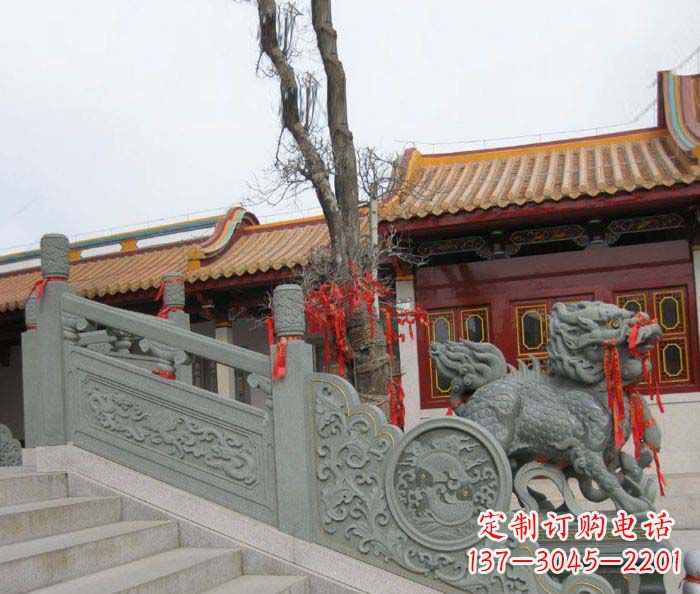 江西寺庙景观仿古石栏板