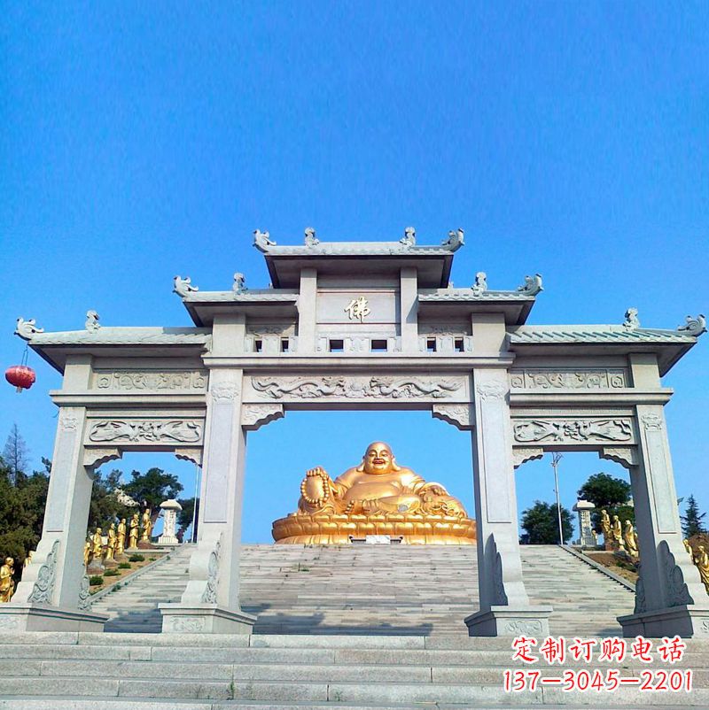 江西寺庙石雕牌坊