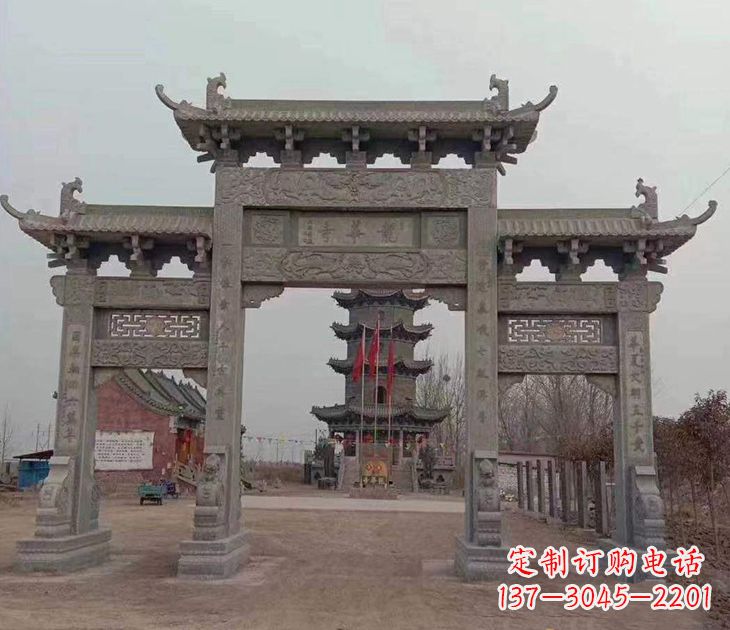 江西寺院石牌坊