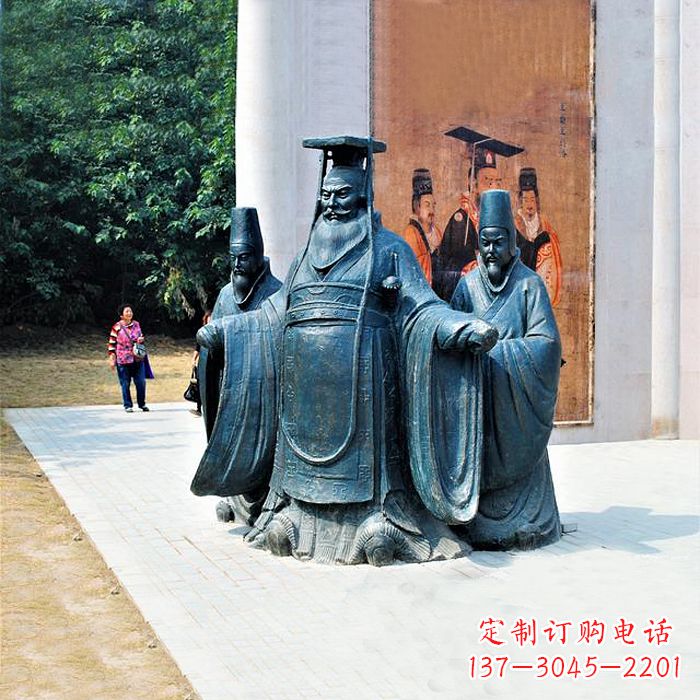 江西隋文帝杨坚景观雕塑