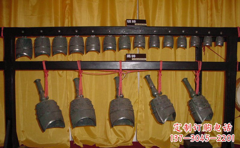 江西铜编钟古代乐器雕塑
