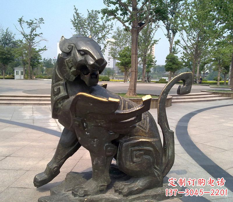 江西铜雕抽象十二生肖