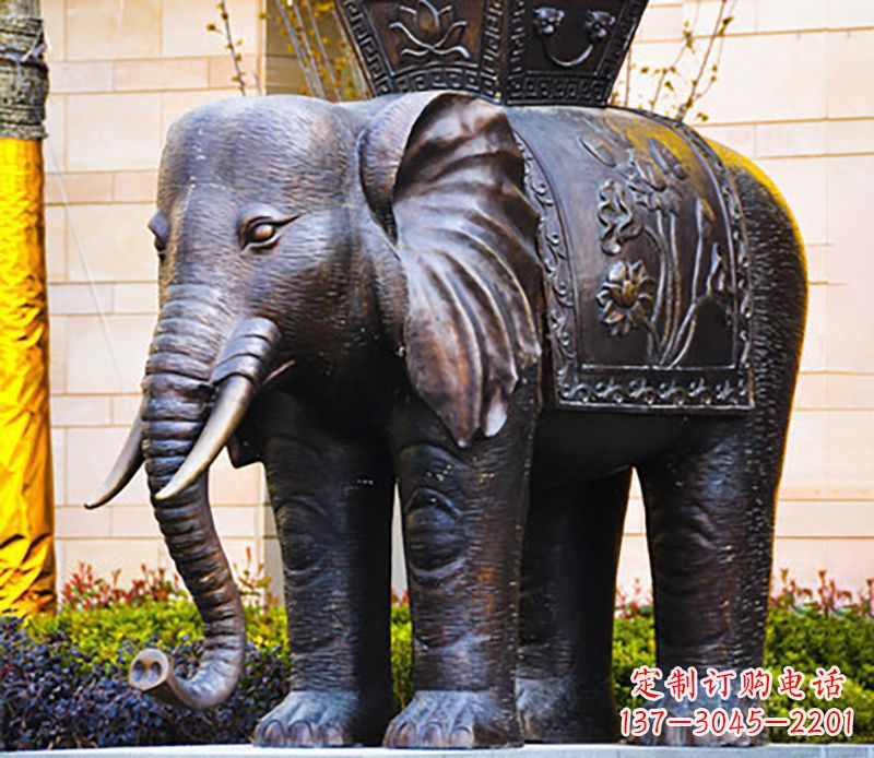 江西铜雕大象