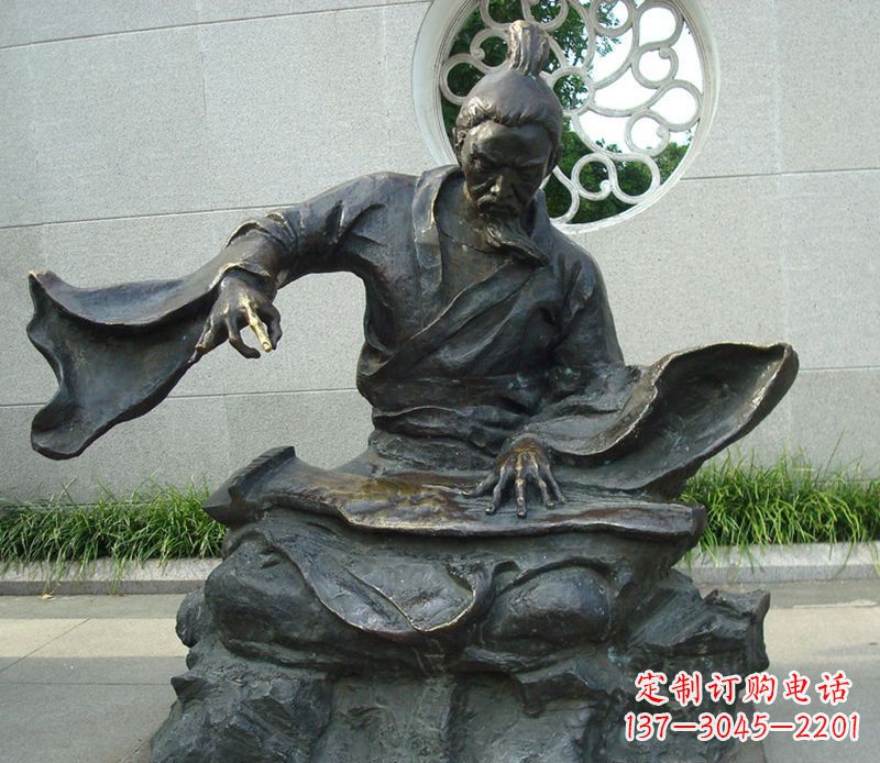 江西铜雕弹钢琴