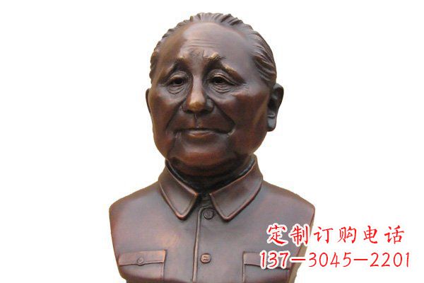 江西铜雕邓小平头像