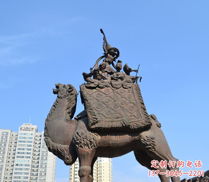 江西铜雕骆驼