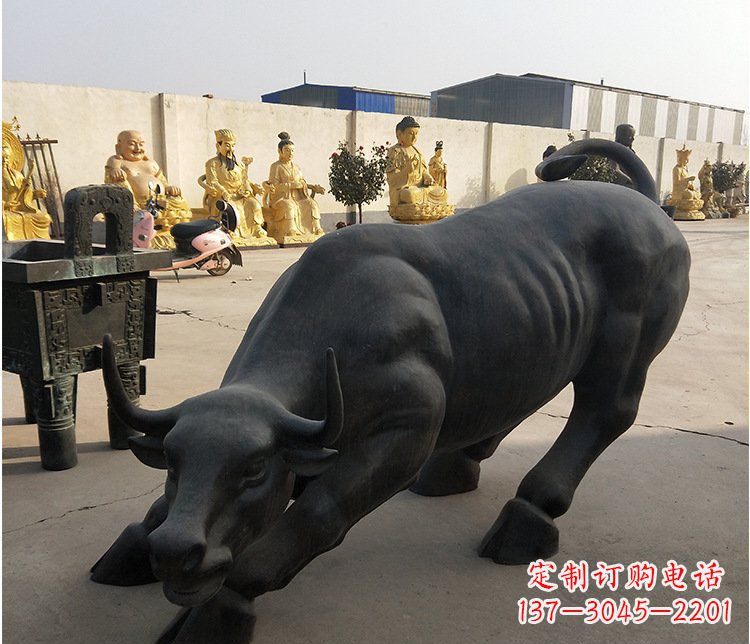 江西铜雕牛广场动物景观摆件 (6)