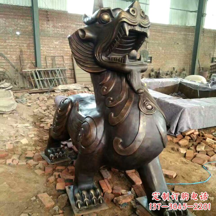 江西铜雕貔貅镇宅辟邪