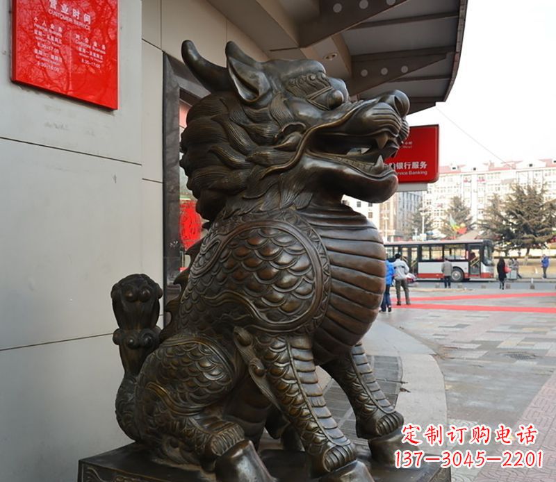 江西铜雕麒麟