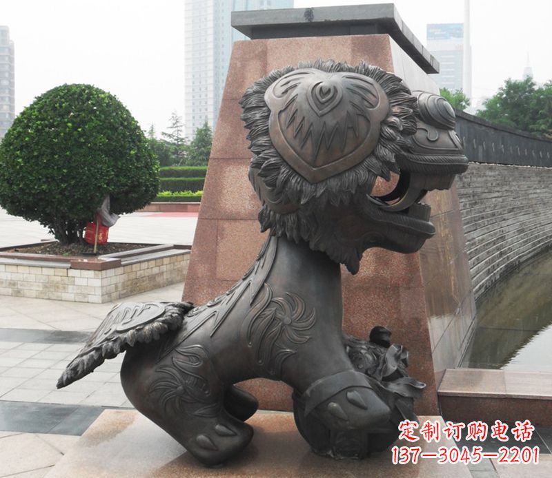 江西铜雕狮子