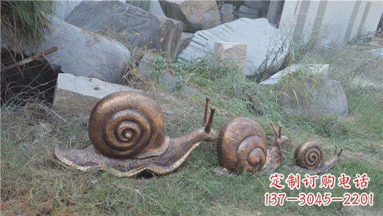 江西铜雕蜗牛