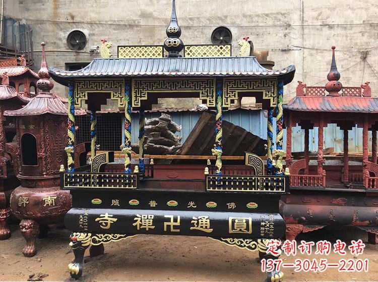江西铜雕像铁香炉