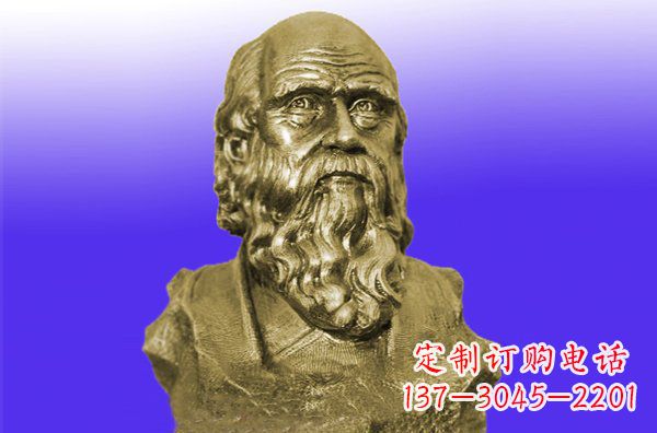 江西托尔斯泰头像铜雕