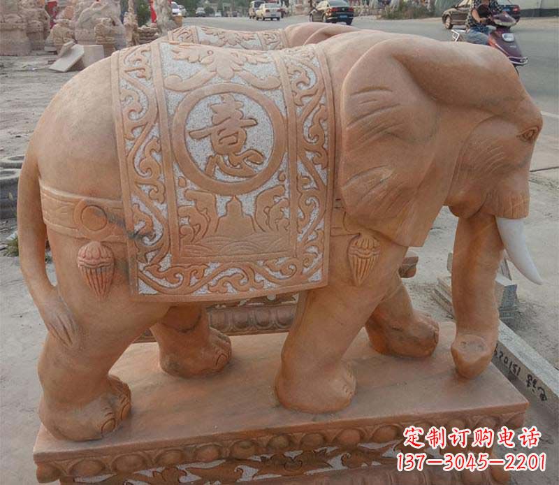 江西晚霞红如意动物大象