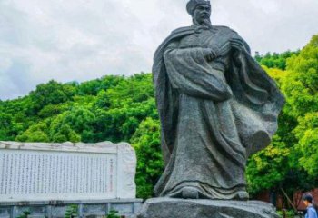 江西汇聚历史荣光——中领雕塑诸葛亮雕塑