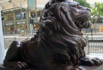 江西汇丰铜狮子雕塑，引领潮流，传承中国古典文化