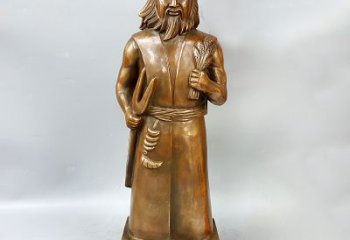 江西尊贵的神农大帝铜雕塑