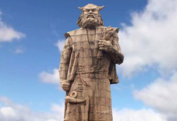 江西精美神农大型石雕像，由中领雕塑定制