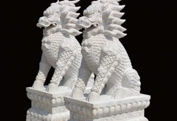 江西中领雕塑推出麒麟雕塑一对