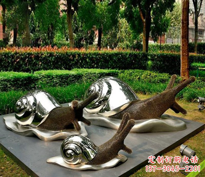 江西蜗牛雕塑不锈钢