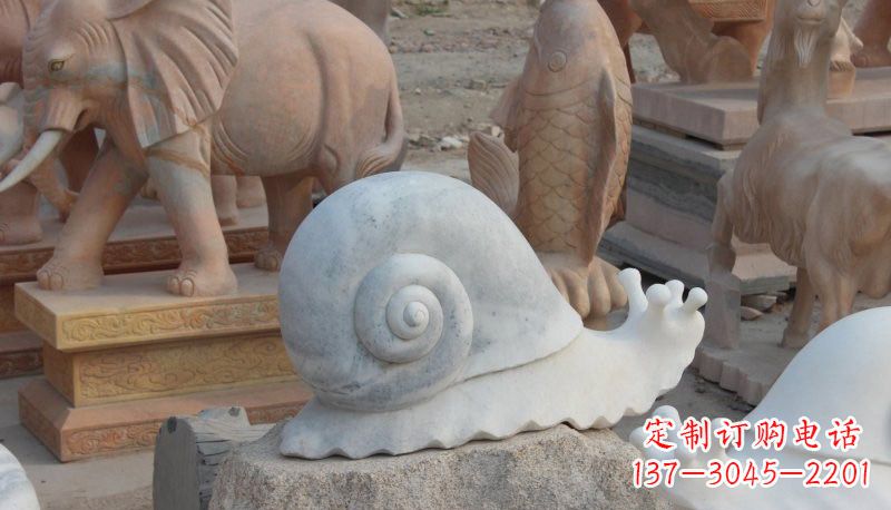 江西蜗牛石雕