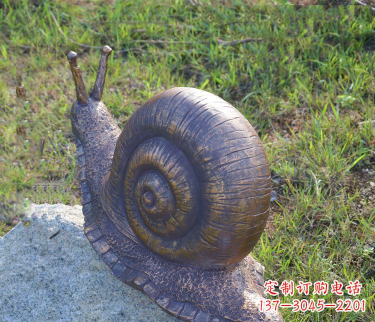 江西蜗牛铜雕