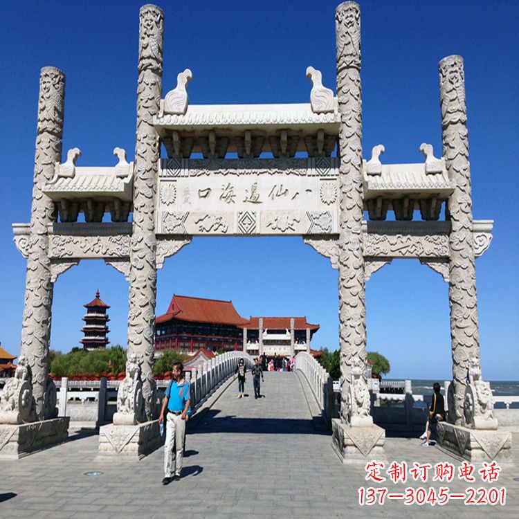 江西无楼三门石牌坊