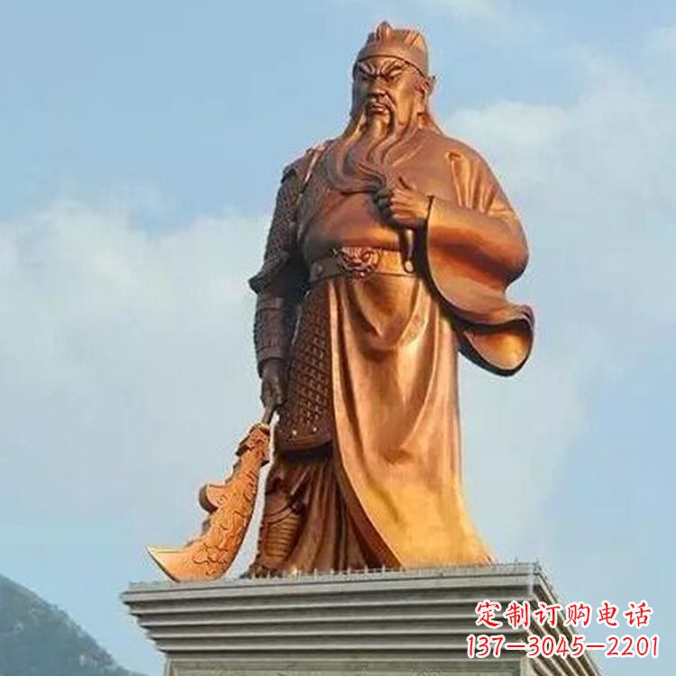 江西武圣关公雕像